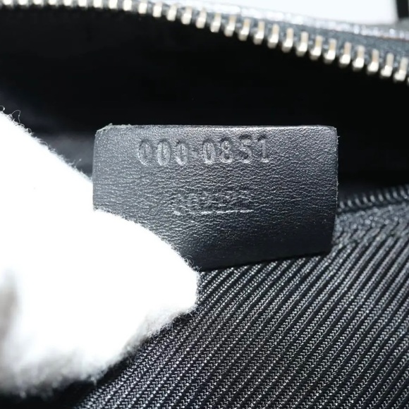 GUCCI GG Canvas Hand Bag Black color made in Italy 🇮🇹🔥🔥🔥 - Picture 12 of 13